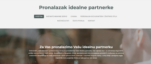 Pronalazak idealne partnerke